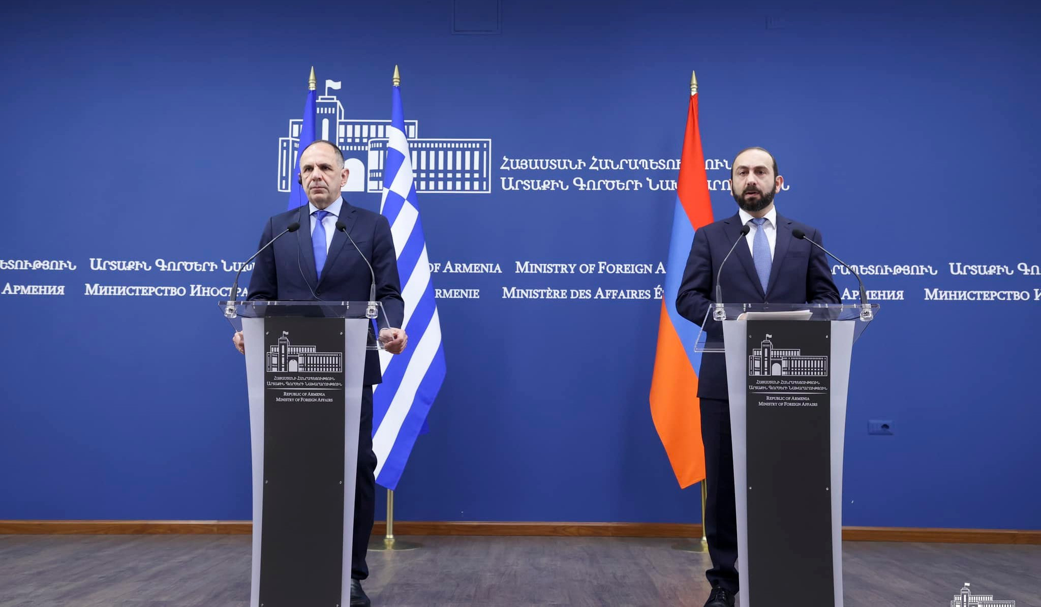 Statement by Minister of Foreign Affairs of Armenia for press and answers to journalists' questions during joint press conference with Minister of Foreign Affairs of Greece