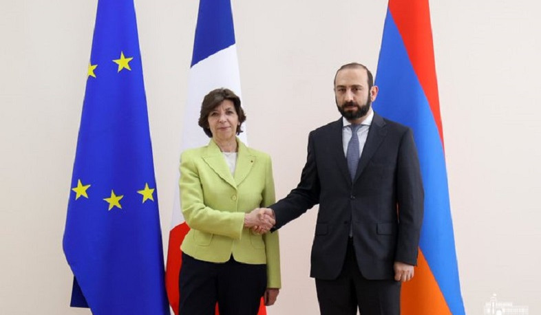 I express my sincere gratitude to you for the friendship and excellent cooperation: Mirzoyan to Colonna