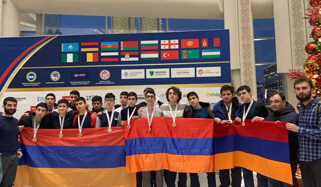 Հայաստանի դպրոցականները Ժաուտիկովյան օլիմպիադայում նվաճել են 17 մեդալ