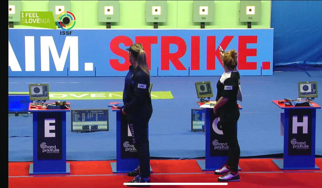 Հայաստանի հրաձգության հավաքականը ISSF Grand Prix միջազգային մրցաշարում զբաղեցրեց 1-ին հորիզոնականը