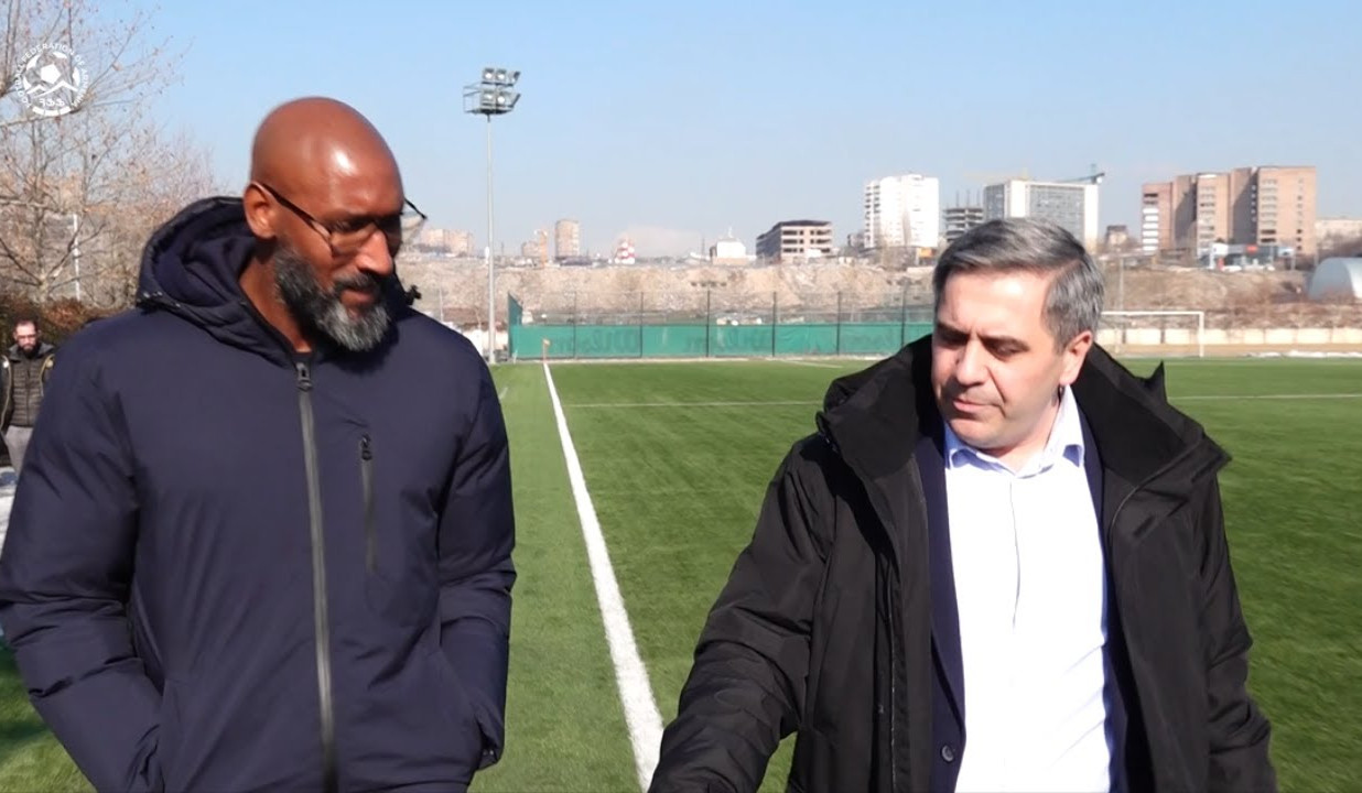 Global stars can emerge from here: Anelka and FFA president discussed prospects of establishing football academy in Armenia