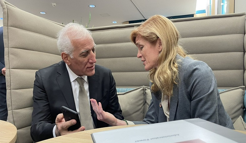 I presented to President of Armenia our strong support for Armenia's democracy: Power