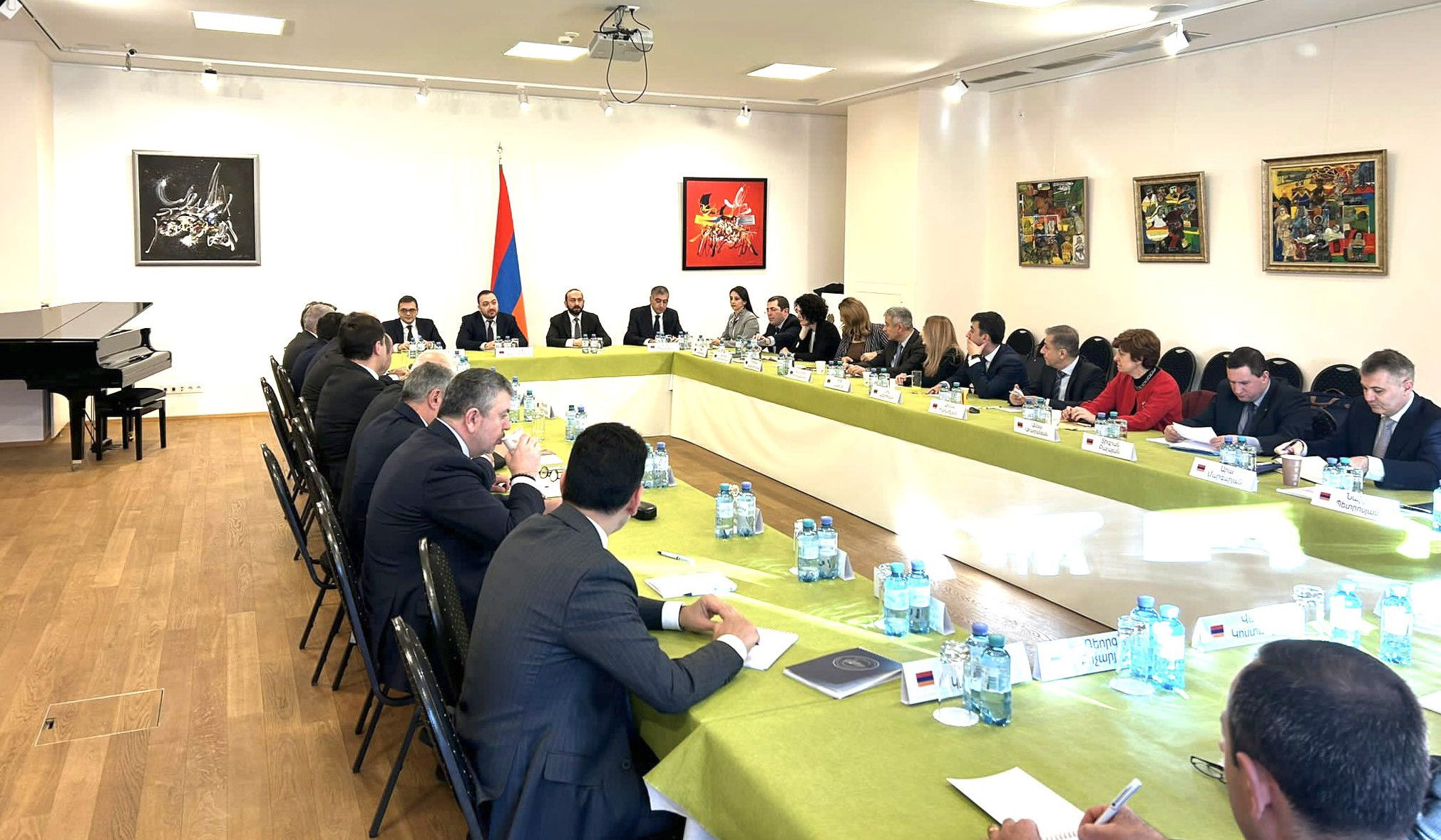 Ararat Mirzoyan discussed peace agenda and situation in South Caucasus with Armenia's ambassadors