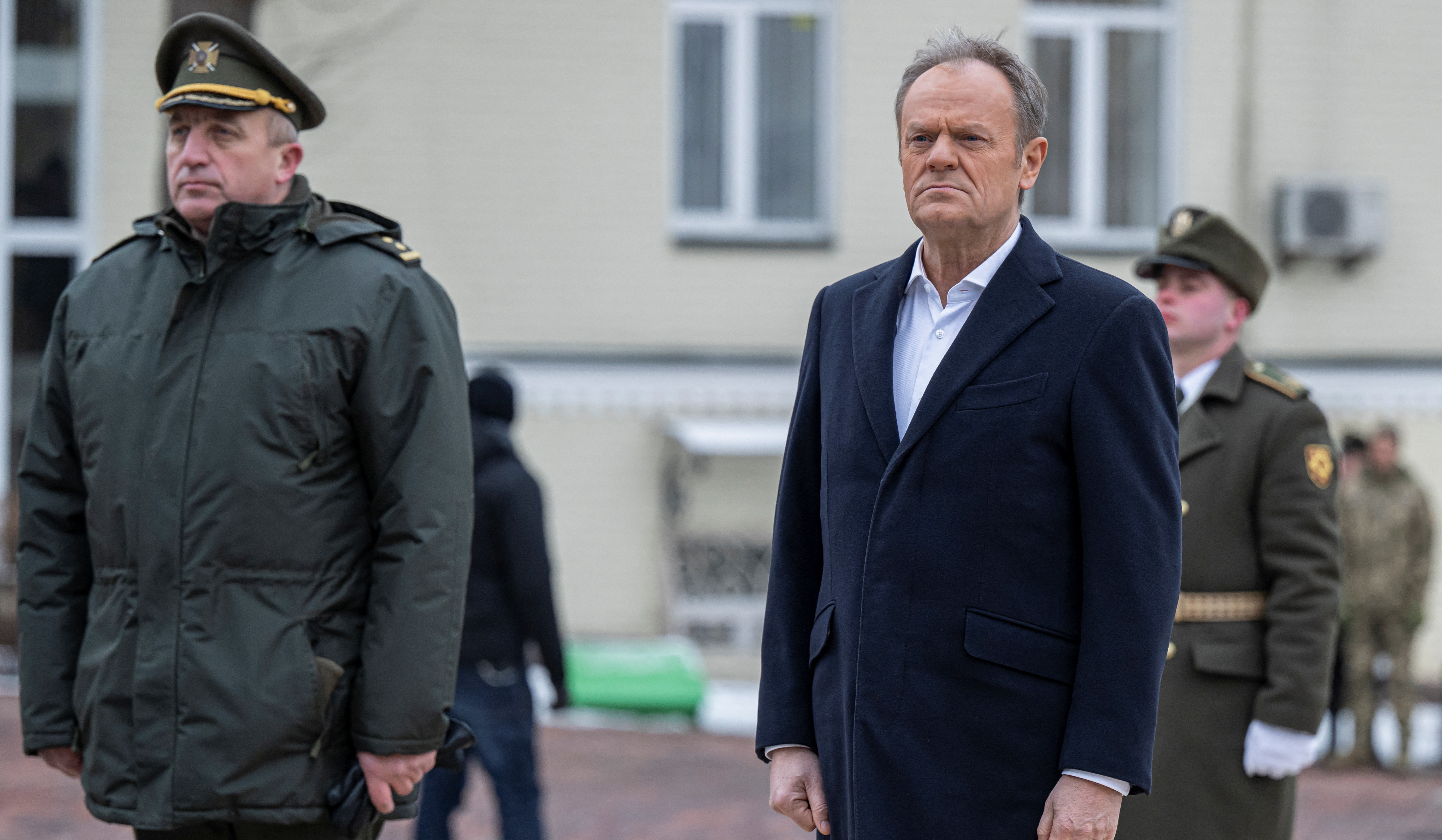 Poland's Tusk pledges quick end to friction as he visits Ukraine