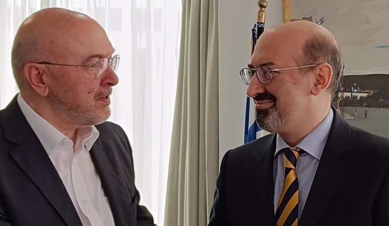 Ermənistan və Yunanıstan arasında iqtisadi, sənaye və elmi-texniki əməkdaşlıq üzrə hökumətlərarası komissiyanın iclasının Yerevanda keçirilməsi məsələsi müzakirə olunub