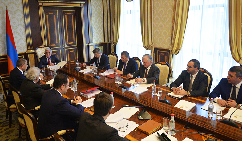 7-летняя программа модернизации армии на собрании Совета национальной безопасности