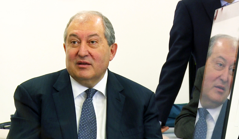 Արմեն Սարգսյանը պաշտոնապես առաջադրվեց նախագահի թեկնածու