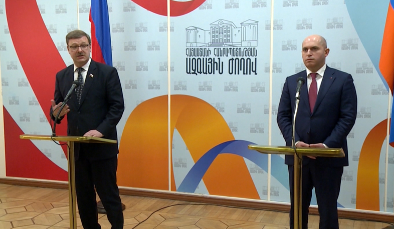 Совместное заявление парламентариев России и Армении