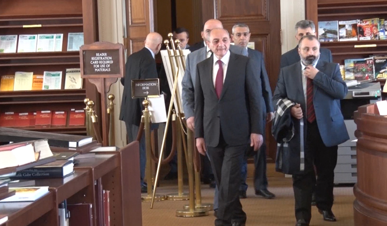 Б. Саакян встретился с руководителями армянских структур Америки