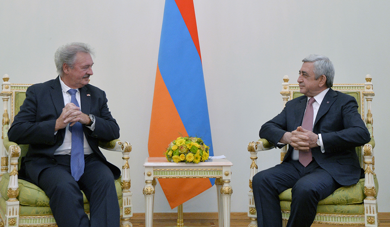 Министр иностранных дел Люксембурга находится в Армении