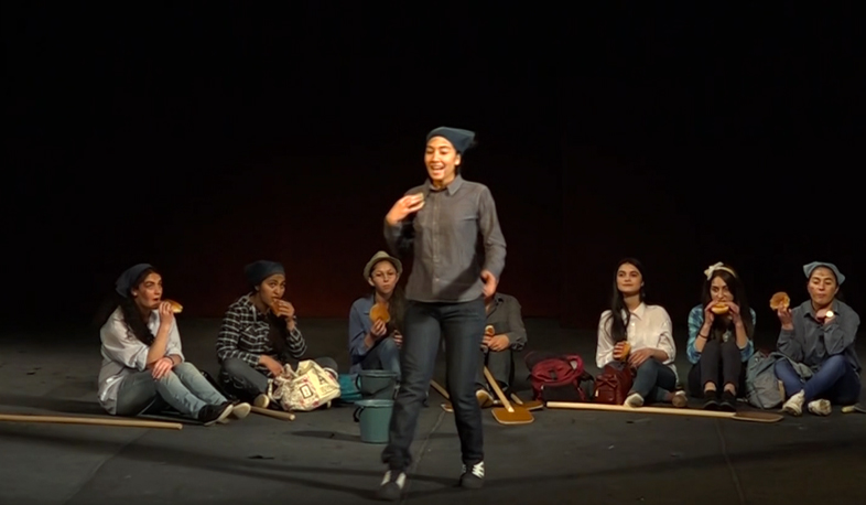 French language is more available through theater