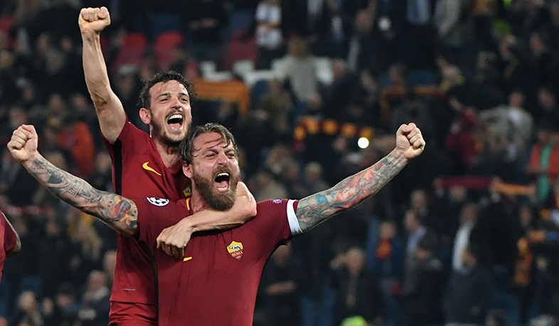 Roma and Liverpool qualify for Champions League semifinal