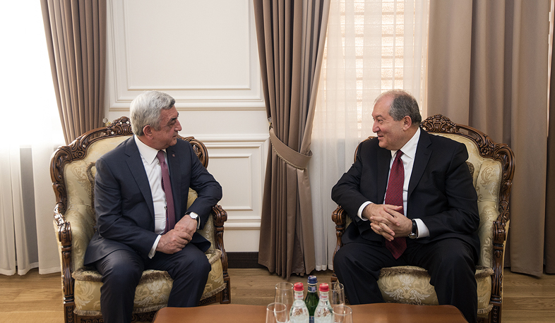 President receives newly elected Prime Minister