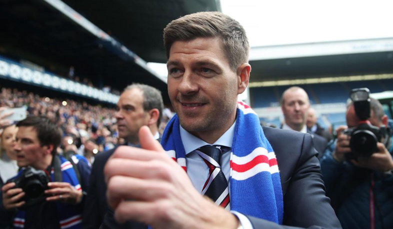 Steven Gerrard named Rangers manager