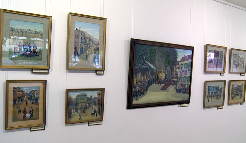 Թիֆլիսի նեղլիկ ու ծուռ փողոցները Վաղարշակ Էլիբեկյանի 100 կտավում