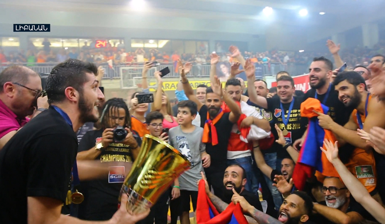 Armenian basketball club becomes Lebanon champion