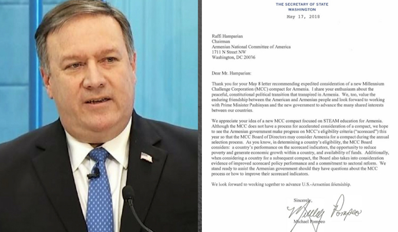 U.S. State Secretary answers ANCA’s appeal