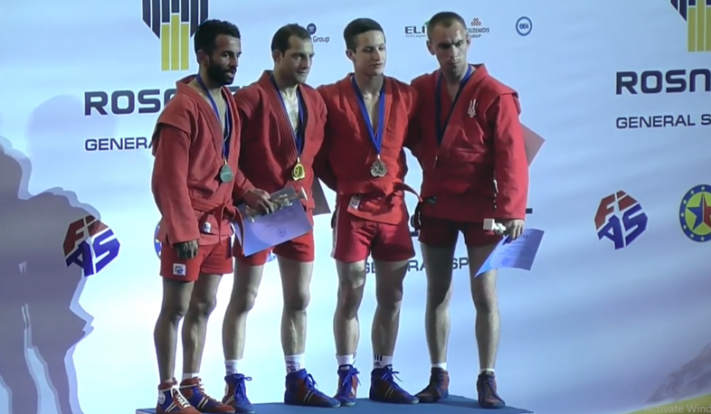 Six medals from European Sambo Championship