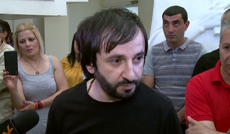 Areg Kyureghyan freed in courtroom