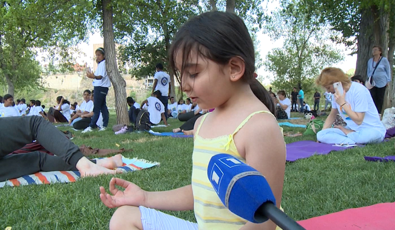 Meditation in Tumanyan Park