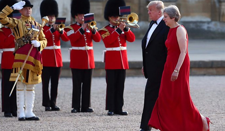 Դոնալդ Թրամփը Մեծ Բրիտանիայում է