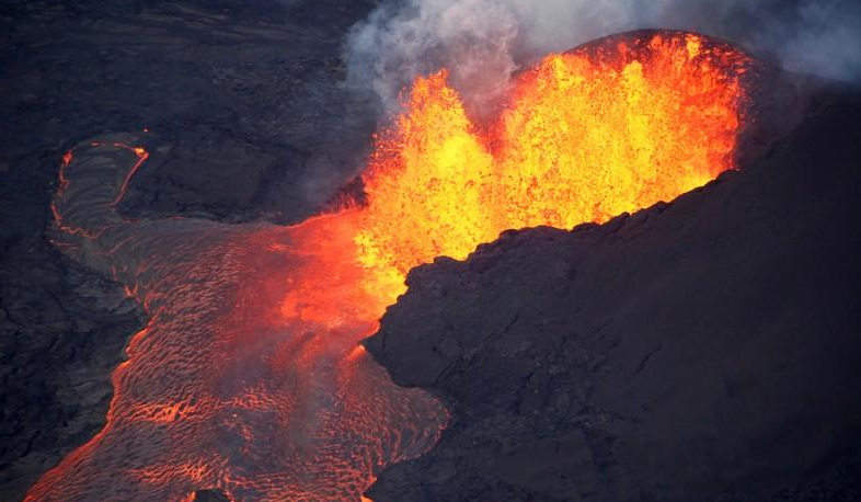 Вспышки огня, активация вулканов и водорослей