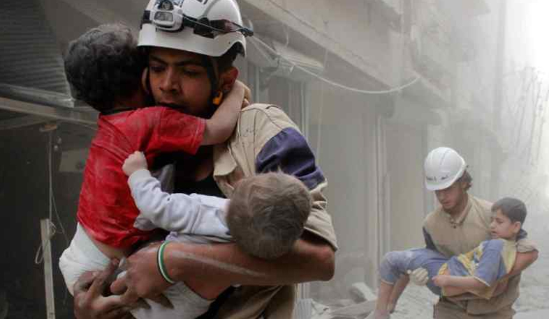 White Helmets carries out Syria Civil Defence