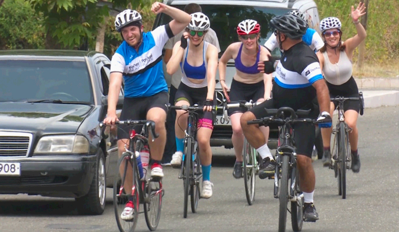 Արցախում ավարտվեց բարեգործական հեծանվարշավը