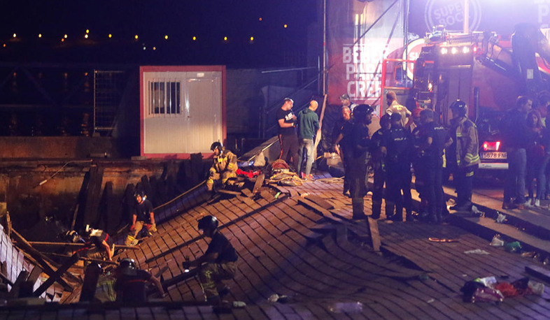 Փլվել է համերգային հարթակը. կան վիրավորներ