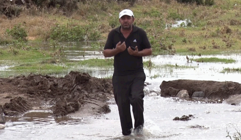 Հորդ անձրևն արտակարգ իրավիճակ է ստեղծել Արմավիրի գյուղերում