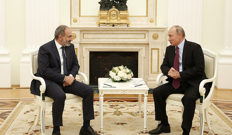 Մոսկվայում կայացավ Փաշինյան-Պուտին հանդիպումը