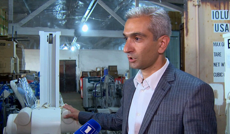 Ամերիկահայ բարերարը բուժտեխնիկա է նվիրել հայրենիքին