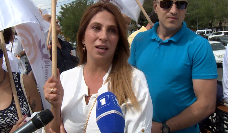 Кампания партии «Еркир Цирани» состоялась в общине Кентрон