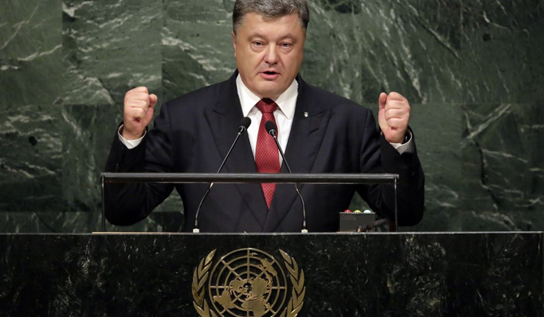 Poroshenko asks for UN troops in Donbass