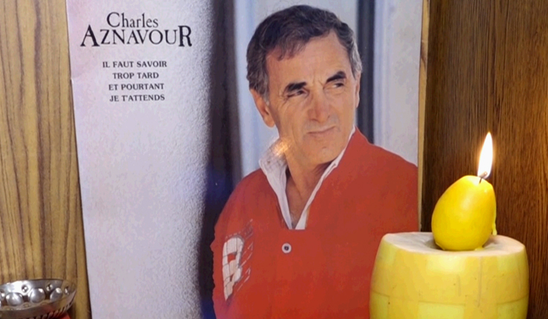 Gyumri remembers Aznavour