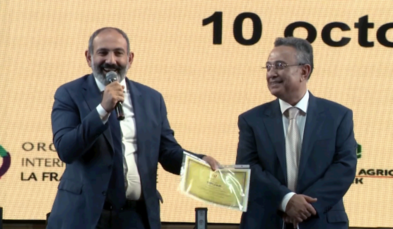 Nikol Pashinyan is the best student of Alliance Française