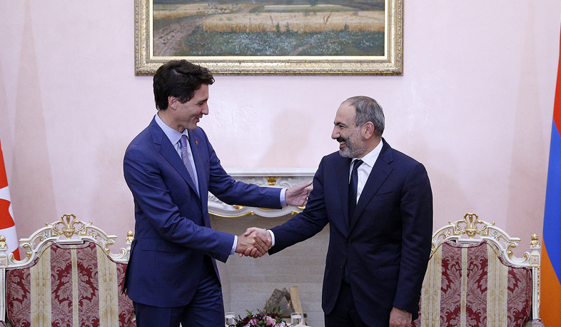 Մեկնարկել է Թրյուդոյի պաշտոնական այցը Հայաստան