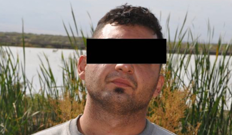 Нарушитель на армяно-турецкой границе