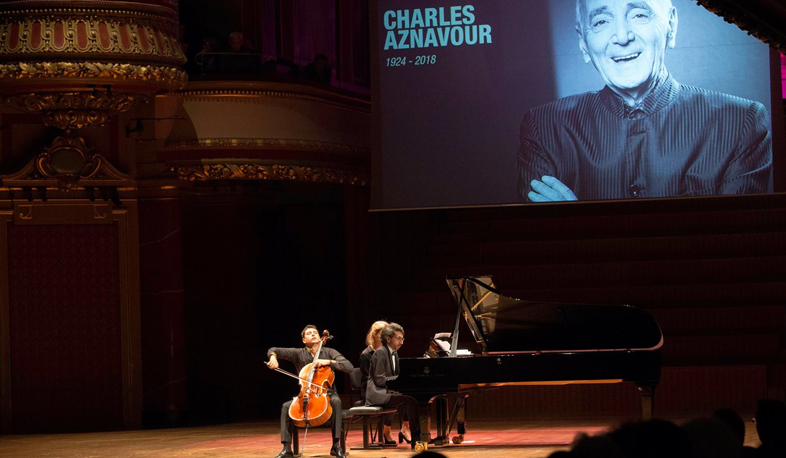 Concert dedicated to Aznavour in Geneva