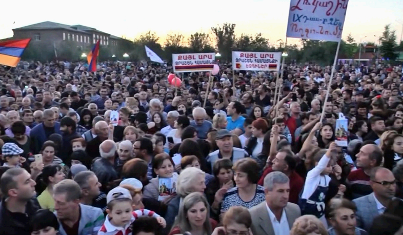 Pashinyan participates in Armavir political campaign