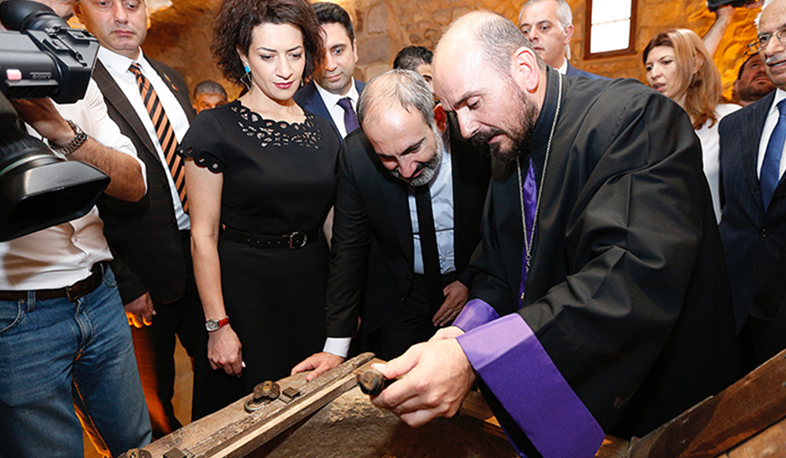 Նիկոլ Փաշինյանը մասնակցել է Արամ Ա-ին նվիրված պատարագին