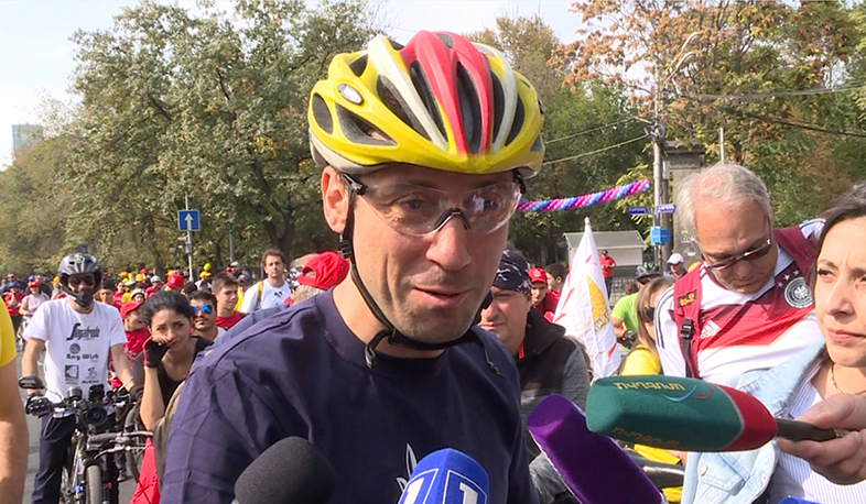 300 հեծանվորդ Երևանի 2800-ամյակին