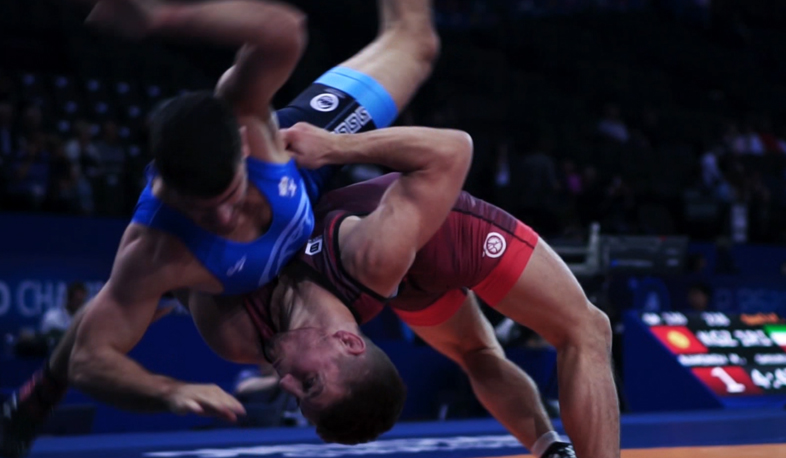 Armenian freestyle wrestlers leave competition