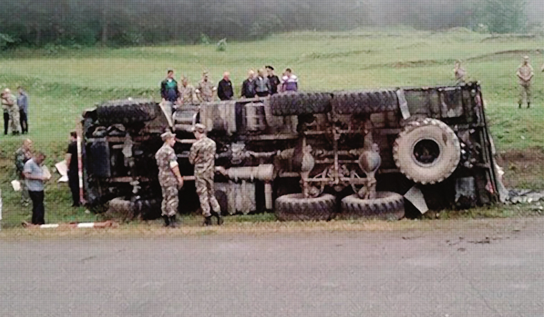 ՊՆ բեռնատարը կողաշրջվել է. կան զոհեր