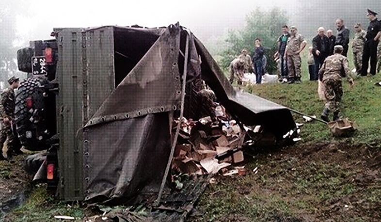 Բեռնատարի վթարի հետևանքով վիրավորների վիճակը բավարար է