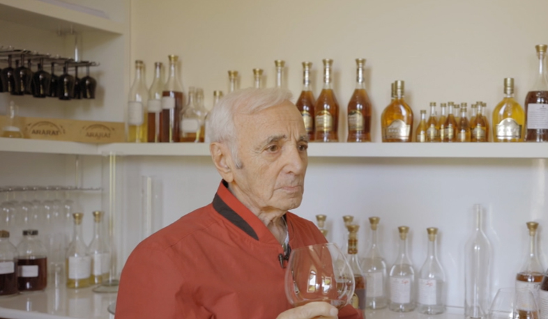Yerevan Brandy Factory to release Aznavour brandy
