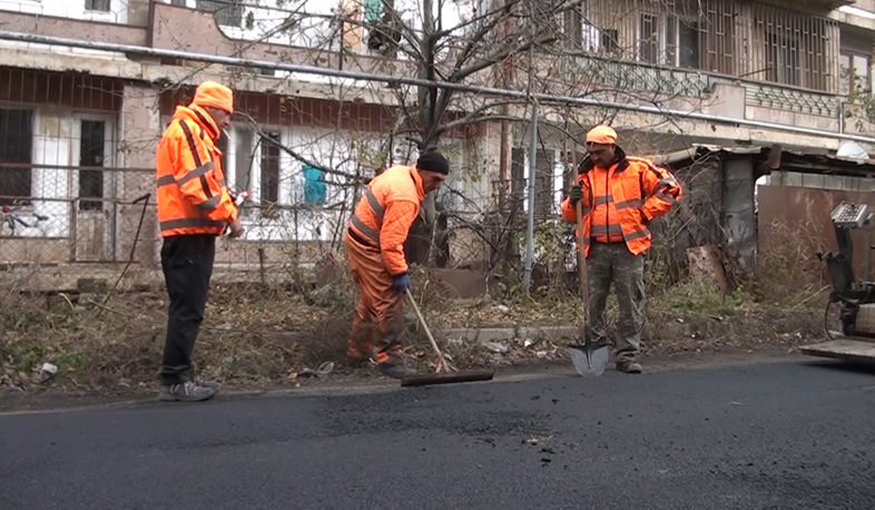 Vanadzor suffers from low-quality asphalting works