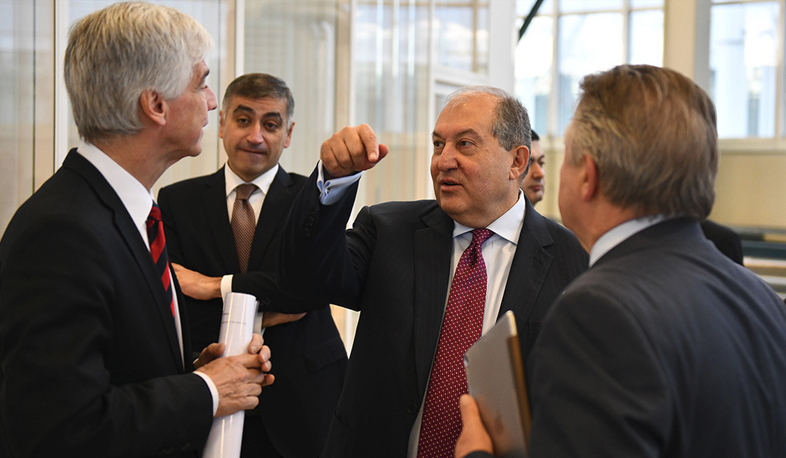 Արմեն Սարգսյանը հանդիպել է Անգելա Մերկելի հետ