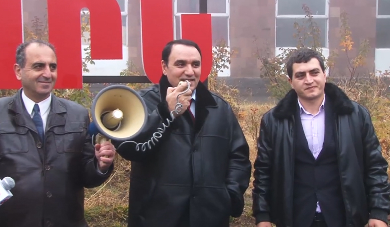 Քարոզարշավի 6-րդ օրը ՕԵԿ-ը  Թալինում էր