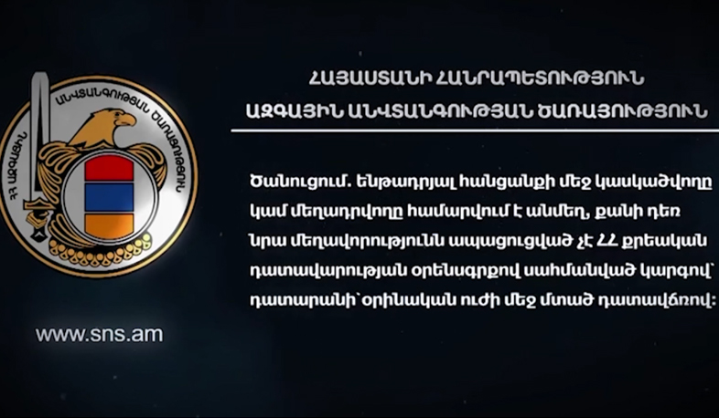 Armenian Eagles Party vice president detained